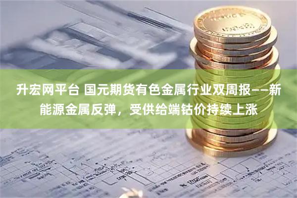 升宏网平台 国元期货有色金属行业双周报——新能源金属反弹，受供给端钴价持续上涨