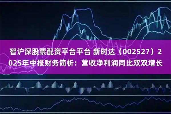 智沪深股票配资平台平台 新时达（002527）2025年中报财务简析：营收净利润同比双双增长